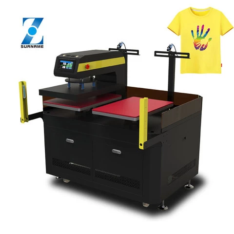 T-shirt Printing Flat press transfer machine Pneumatic 40x60 16 x 24 inch heat press machines