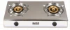 Table top gas stove/gas cooker /Stainless steel/2 burners/ 2-968A