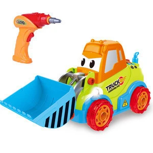 Take Apart Car Construction Toys for 3 -4 -5 Years Old Boys & Girls, STEM Toys with Sounds, Lights & Drill Tool, Build Your Own