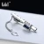Import Tie Clasp Clamps Silver Tie Bar  Pin Custom Logo Tie Clip with Gift Box from China