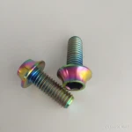 titanium bike washer tapered head bicycle screw m6
