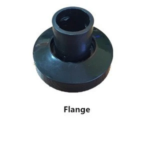 Toilet cubicle accessories partition hardware nylon tube flange