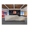 Top 6 Price Break! Office Reception Desk Design Reception Table Designs Acrylic Led Faux Marble Reception Desk
