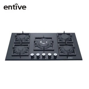 top home appliance tempered glass cook panel gas stove