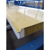 Top quality PU sealing  rock wool sandwich panel wall panel factory price