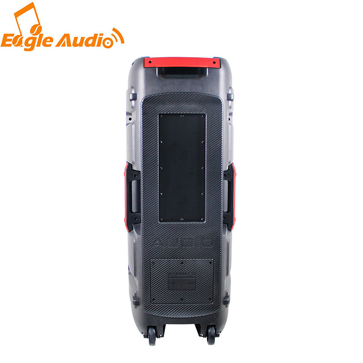 Buy Top Quality Wireless Bt Speaker With Remote Dual 12 Inch Trolley ...
