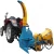 Import Tractor 3 point hitch PTO wood chipper shredder Wood Chipper with hydraulic feeder from China