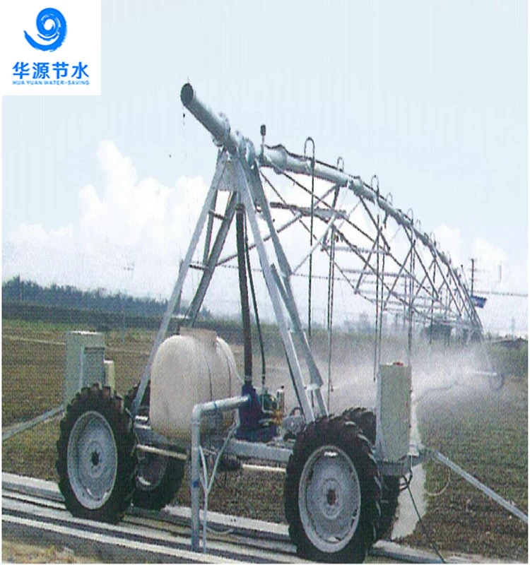 Translational sprinkler irrigation for Agriculture
