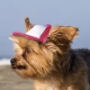Trucker Hats for Dogs (XXS)(Pink) - unique stylish pet dog hat - patented design