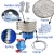 Import Two layers Linear Vibrating screen vibro sieve for black soldier fly larvae sieving from China