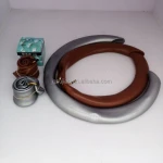 U shape PVC material inner tube of tyre,inner tube easy to assemble,Mold:14*2.125