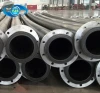 uhmwpe/hdpe plastic pipe. tubes with flanges for industrial project