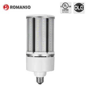 UL DLC Listed 360 Degree Led Street Bulb E27 E40 Smd 2835 6000lm Corn Led Lights 45W