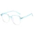 Import Unisex Fall resistant 8563 anti-blue light trendy tr90 lens frames eyeglasses from China