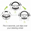 Universal Breathable Anti-slip  PVC Leather Car Steering Wheel Cover