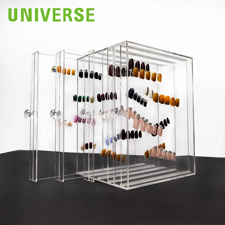 UNIVERSE tips nail polish display stand acrylic nail art display