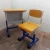Import University school double student desk and chair from China
