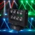 Up and down led beam 8pcs led spider light dj disco bar moving head stage lighting