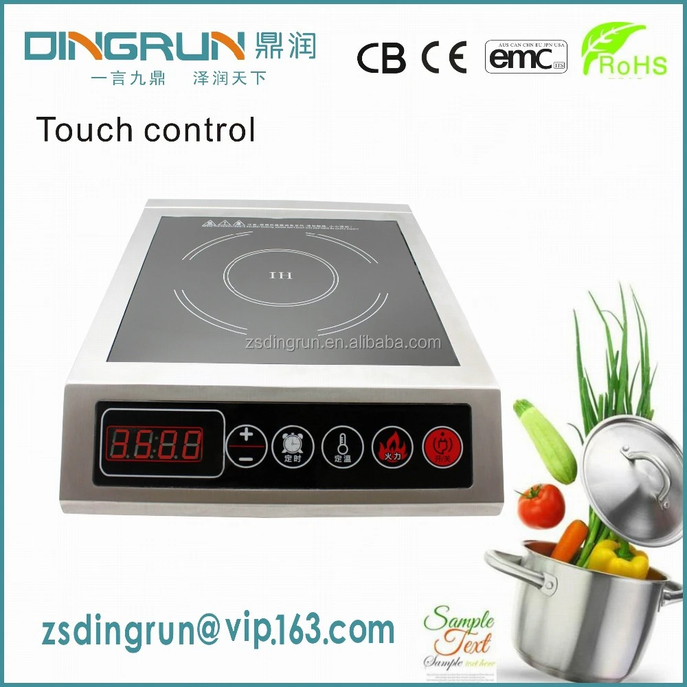 USA hot sell stainless steel housing electric commercial induction cooker 110V (DR-A5)