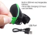 USB Rechargeable 140 Decibels Bike Horn, Super Loud Cycle Bicycle Horn Bike Handlebar Ring Bell