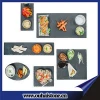 Useful tray for food vegetables dessert sorts square shaped slate cheese plate