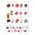 Import Various colors of traditional plastic hairband made in Japan from Japan