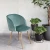 Import Velvet Wood Texture Strong Steel Legs Living Room Dining Chair from China