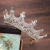 Import Vintage Diadem Party Jewelry Silver Color Crystal Beauty Queen Crowns Pageant Wedding Bridal Tiara Crown from China