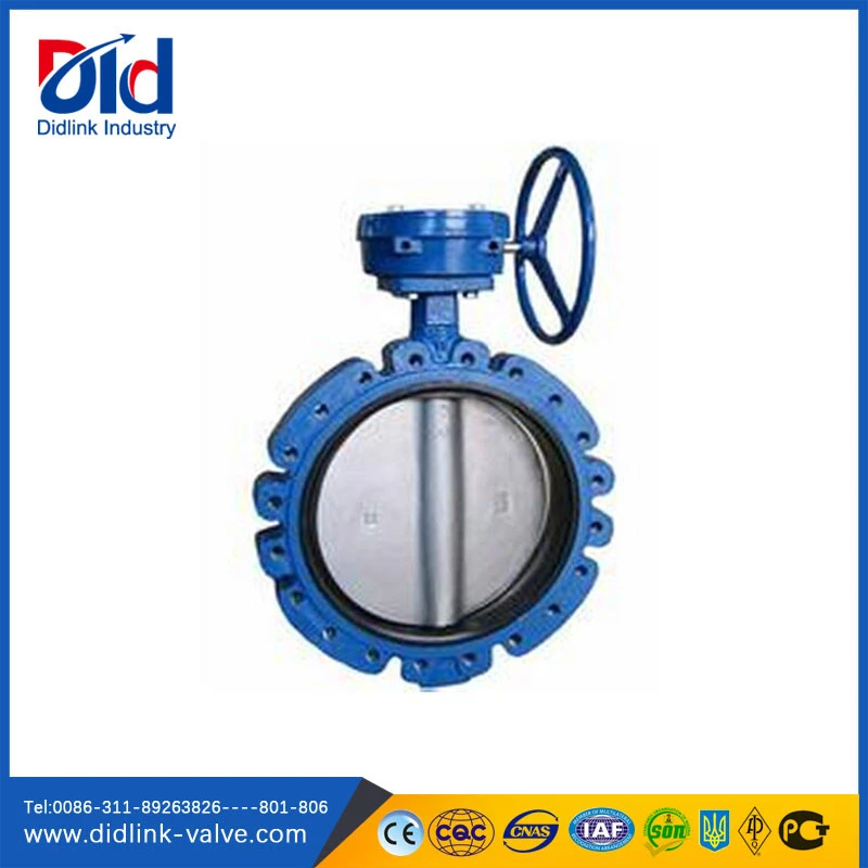 Wafer Type Check Seat Ring With Tamper Switch Cement Demco Ebro Pipe Handle Cast Iron Butterfly Valve