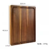 Wanuocraft Custom Logo Engraved Kitchen  Wood Cutting Board Wooden Chopping Boards Silk Customized Hot Craft
