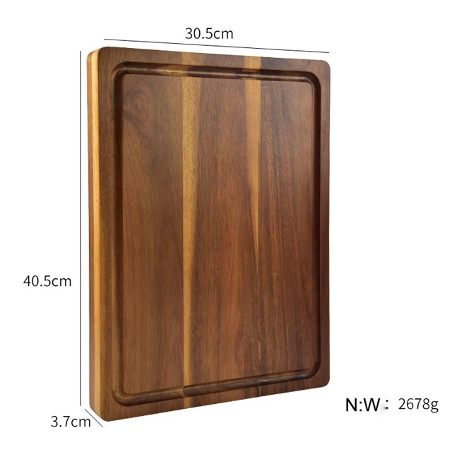 Wanuocraft Custom Logo Engraved Kitchen  Wood Cutting Board Wooden Chopping Boards Silk Customized Hot Craft