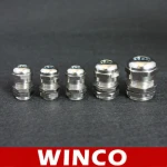 Waterproof Brass Plating Nickel M10 Metal Cable Gland