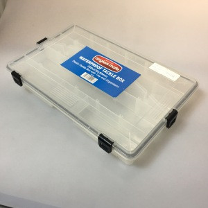 Waterproof fishing box plastic transparents 35.5*23*5cm storage box