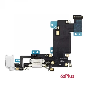 Waterproof Sealing Adhesive USB Charging Dock Port Flex Cable With Microphone Mobile Phone Parts For iPhone 6S 6S Plus