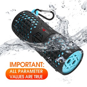 Waterproof Wireless Bluetooth 5.0 Speaker  Super Bass Subwoofer Outdoor Portable Stereo Speaker