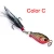 Import WeiHe 2.5cm 5g Mini Metal Fishing Jig Lure 3D Eyes Artificial Bait With Feather Hook Crankbait Lead Jigs Fishing Lur from China