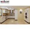Welbom Modern Complete Lacquer White Kitchen with Island