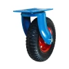 Well Designed With Ball Bearing 8 Inch Heavy Duty Solid Rubber Tire Wheel