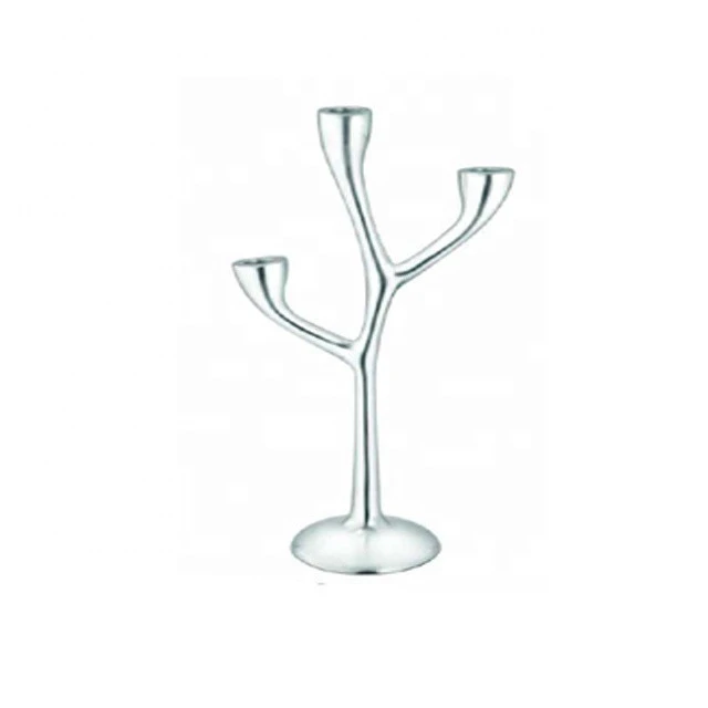 Well-Looking Aluminium Metal Indoor Decorative Three Cup Flower Vase