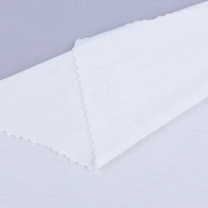 White Elasticity UV Resistant And Cationic Oxidation Spandex 80S Modal Silk Protein Fabric Fabric