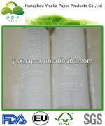 White News Printed Food Grade Greaseproof Paper For Food Wrap