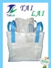 White PP bulk bag with side-seam loops with lamination