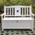Import White Wooden Bench With Storage/Bench Chest from China