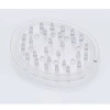 Wholesale 100% PVC Transparent Soap Saver Dish with Drain Holes