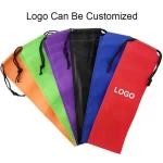 Wholesale 304 Stainless Steel Straw with Silicone Tip Travel Bag