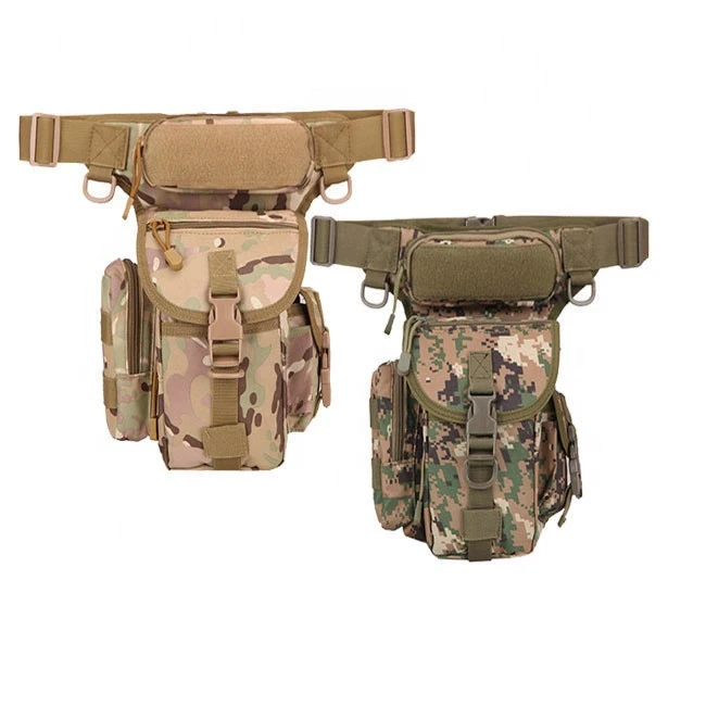 Wholesale Army Tactical Sport Waist Bag Waterproof Travel Camping Belt Leg Bag For Man