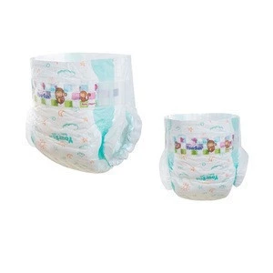 Wholesale bamboo fabric disposable sleepy cute pants bales baby diapers/nappies fastener
