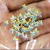 Import Wholesale cheap decorations crystal glass 3d butterfly nail art from China