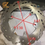 Wholesale Custom 2Cr13 TVS Motorcycle 4.0mm Brake Disc