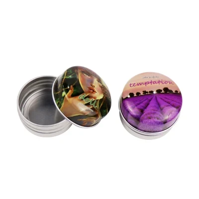 Wholesale Custom Color Metal Cosmetic Container Packaging Round Aluminum Jar with Free Sample